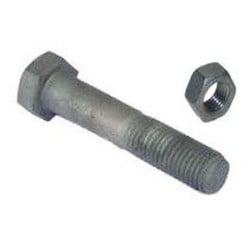 Bolt and nut M16 x 45 hex head galvanized ESS-105060